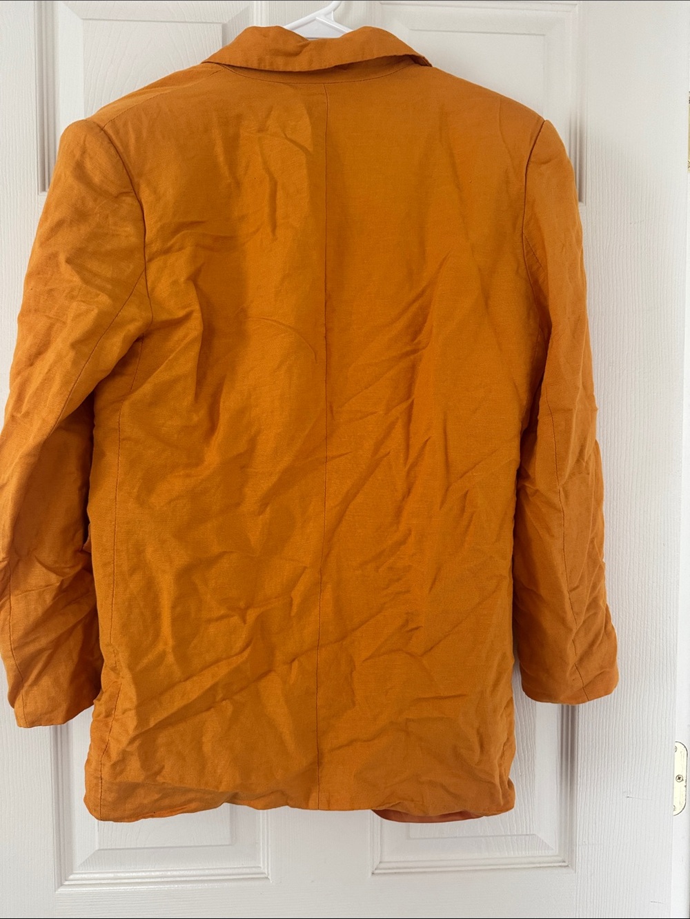 ASTR Rust-Orange Single-Button Blazer - Picture 2 of 2